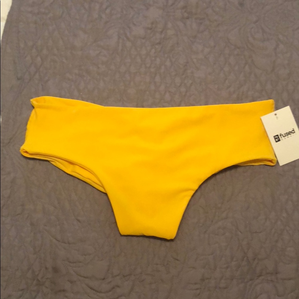 Fused Hawaii Lemonade/Yellow Kona Bikini Bottoms